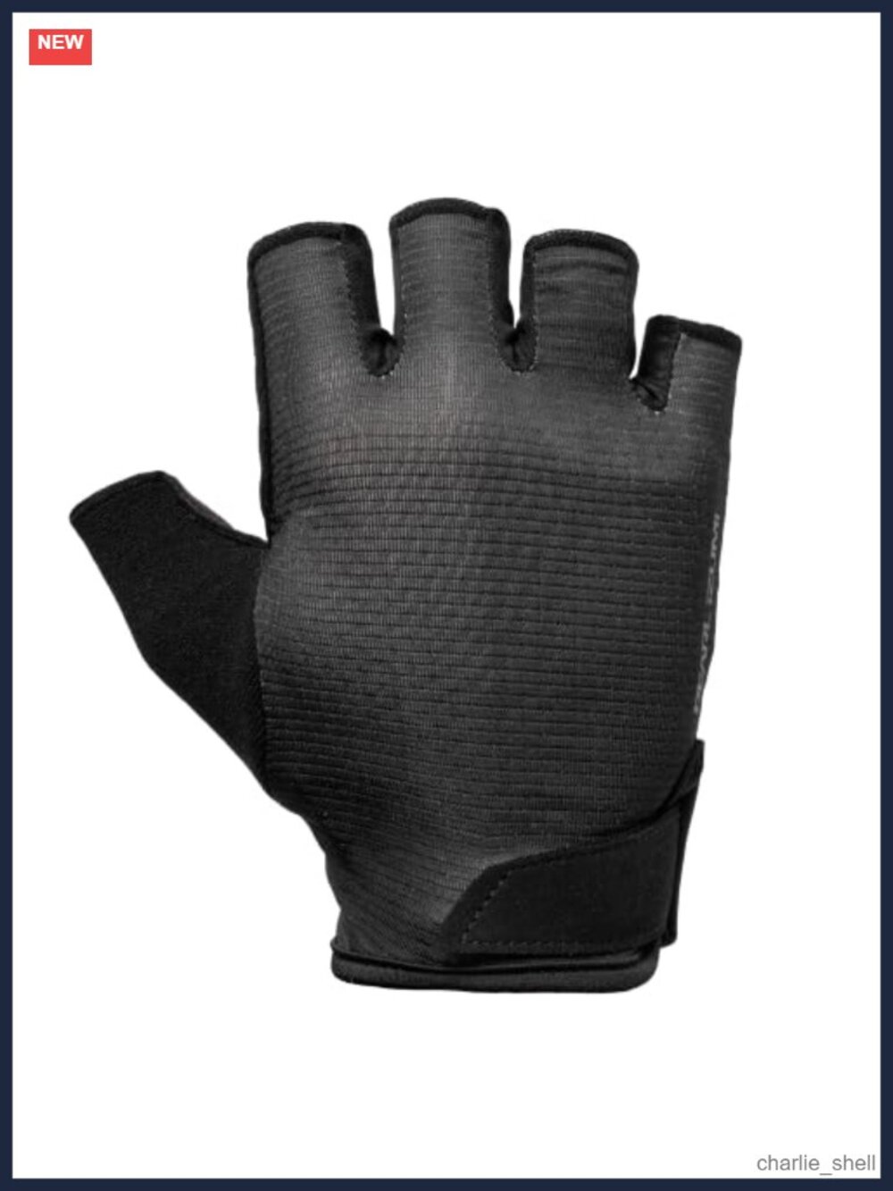 Padded Cycling Gloves Synthetic Suede Fingerless Bike Gloves Men